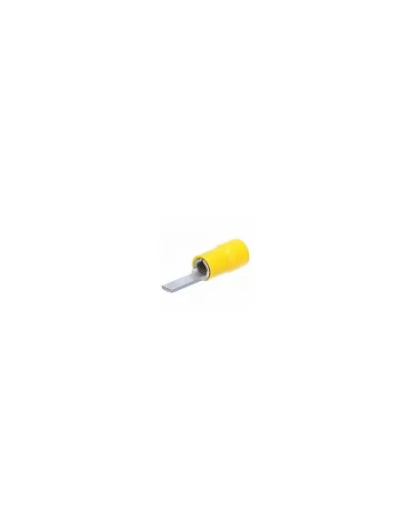 Cembre GF-PP12 Terminal de cable con casquillo plano amarillo p 13,3x4